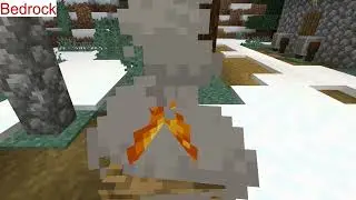 Java or Bedrock The Battle of Realistic Flames