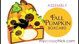 Fall Pumpkin Boxcard SVG  Video Tutorial