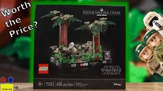 The Diorama We've Wanted... LEGO Speeder Chase REVIEW 