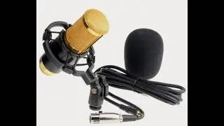 How to set up the WRONG BM 800 microphone