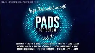 Pads for Serum 1 and 2