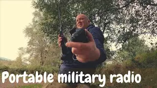Portable operating with military style radios