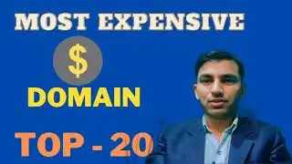 Top 20 Most expansive Domain Forever