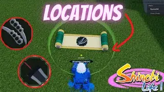 Shinobi Life 2 Chakra Kunai Location + Savage Blade