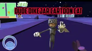 Dude dikejar cartoon cat - Dude theft war