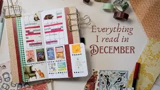 January Reading Journal Setup 📚 & What I Read in December