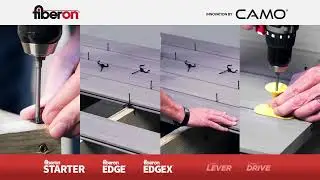 Fiberon Camo Edge & EdgeX Fastener - Step by Step Installation