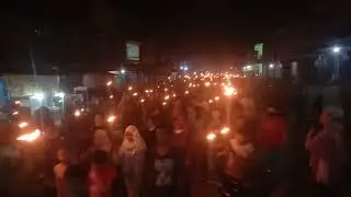 pawai obor terbesar Di tahun 2022