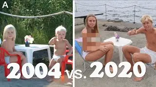 GJENSKAPER BARNDOMSBILDER *med familien*