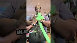 This balloon animal artist has incredible talent 🤯🔥