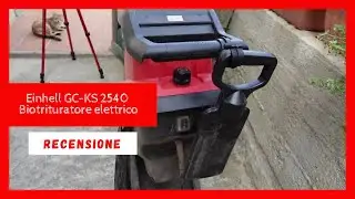 Einhell GC KS 2540 Biotrituratore elettrico #einhell #giardinaggio #giardino #recensione