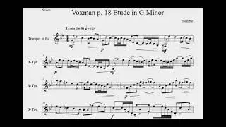 2022 Ohio (OMEA) All-State Audition Etudes for Trumpet