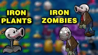 Plants vs Zombies 2024 💀 Hybrid Mod: Iron vs Iron