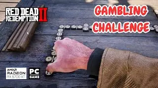 Playing Draw Dominos in RDR2 – A Surprisingly Fun Challenge! | RX 6700 XT PC GAMEPLAY