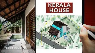 How To Design An Indian Courtyard House | House by 3dor Concepts - Kannur