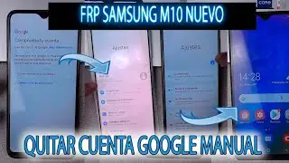 FRP SAMSUNG M10 QUITAR CUENTA GOOGLE NUEVA SEGURIDAD NUEVO METODO M105