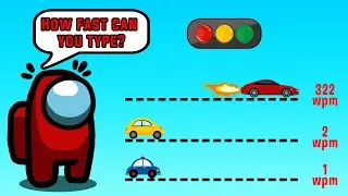 NOOB vs PRO vs HACKER in TYPERACER!