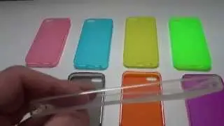 Capa Case 1.0mm Silicone Premium P/ Iphone 5 5s 5g