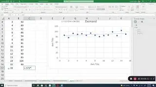 Linear Trend Forecasting Using Microsoft Excel