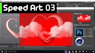 Speed Art design love - Tutorial CINEMA 4D