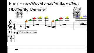 ️Mix up Your Groove: Funk Guitar & SawWaveLead Sequences to Get You Moving. - Obviously Demure