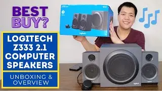 Best Budget Computer Speakers! Logitech Z333 2.1 Speakers - Unboxing and Overview!