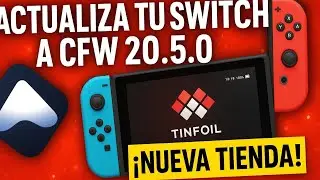 “Update your Switch to CFW 20.5.0! Discover the new Tinfoil store and exclusive themes”
