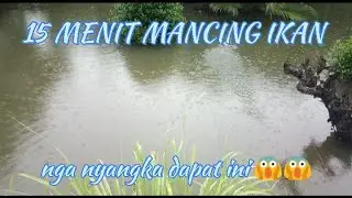 MANCING IKAN pakai UMPAN TERIGU nga nyangka dapat ini 😱😱