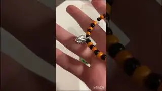 Мои первые вещи из бисера 😌😌😁