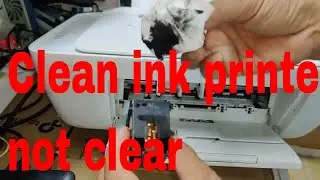 How to fixed HP DeskJet 2330 print not clear | Black ink cartridge problem fixed