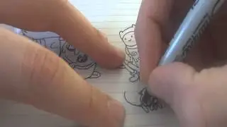 ASMR Drawing: Adventure Time Characters
