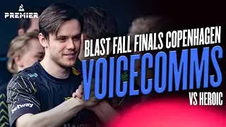 BLAST Fall Finals Voicecomms - VS Heroic | Ninjas In Pyjamas