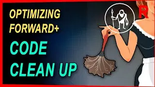 Game Engine Programming 059.1 - Optimizing Forward+: Cleaning up the lighting code | C++ Game Engine