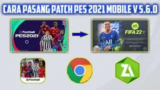 CARA PASANG PATCH PES 2021 MOBILE!