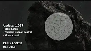 Space Engineers - Update 01.067: Voxel hands, Terminal weapon control