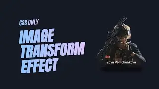 Image Transform Effect - CSS ONLY
