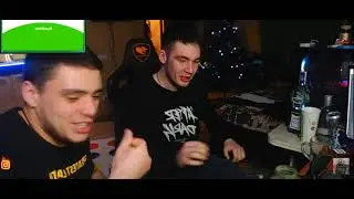 АЛКО-СТРИМ ГАНТЕЛИ И МАКИ АШЕРА. БЛЮЮТ В ВЕДРО. МАКИ выпил стакан водки залпом и ВЫРУБИЛСЯ!! Блюют!!