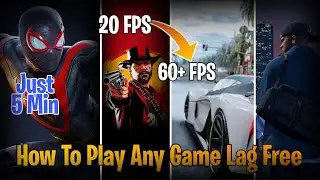 How To Play Any Game In Low End Pc Without Lag | Lag Free Game | 😮👍