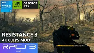 RPCS3 - Resistance 3 BEST SETTING (4K 60FPS MOD) | RTX 3060 Ti GDDR6X | i5 13500