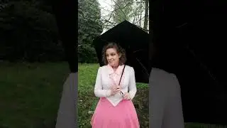 pink outfit and nature asmr