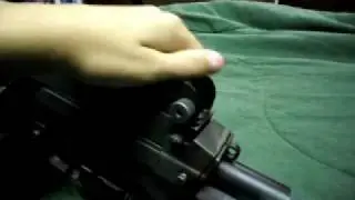 M249 Para SAW (A&K) Airsoft Camo Painted