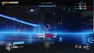 Genji deflect Mei's Ultimate