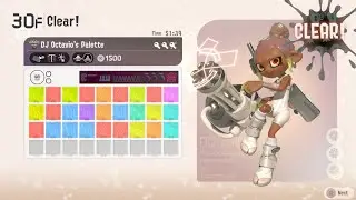 Splatoon 3 ▰ Side Order ▰ DJ Octavio Palette Clear | No Hacks, No Vending, 1 Life