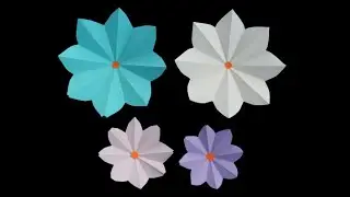 Easy to Make Paper Flowers 🌸 #paperflowers #flowers
