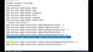 How to create Model and Controller|ការបង្កើត Model and Controller