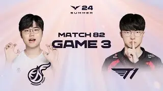 KDF vs T1 Game 3 Highlights | 08.14 | 2024 LCK Summer Split