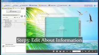 PUB HTML5 Tutorial How to make about button show on digital publication