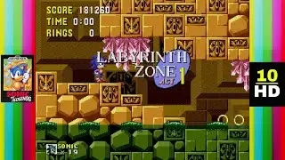 Sonic The Hedgehog: Labyrinth Zone Act 1 [HD]
