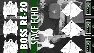 Boss RE-20 - Space Echo - Pedal Demo