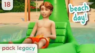 My Sim met an actual DOLPHIN 🐬 | Episode 18 | The Sims 4 Pack Legacy Challenge